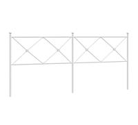 Metal Headboard Bedroom Home Decorative Bed Header Panel Bed Headboard vidaXL