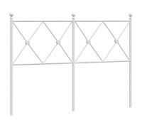 Metal Headboard Bedroom Home Decorative Bed Header Panel Bed Headboard vidaXL