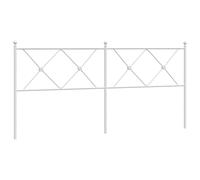 Metal Headboard Bedroom Home Decorative Bed Header Panel Bed Headboard vidaXL