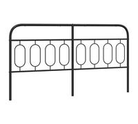 Metal Headboard Bedroom Home Decorative Bed Header Panel Bed Headboard vidaXL