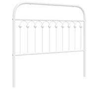 Metal Headboard Bedroom Home Decorative Bed Header Panel Bed Headboard vidaXL