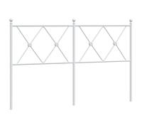 Metal Headboard Bedroom Home Decorative Bed Header Panel Bed Headboard vidaXL