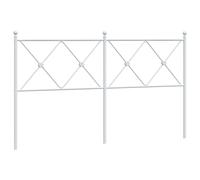 Metal Headboard Bedroom Home Decorative Bed Header Panel Bed Headboard vidaXL