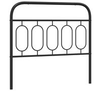 Metal Headboard Bedroom Home Decorative Bed Header Panel Bed Headboard vidaXL