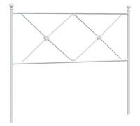 Metal Headboard Bedroom Home Decorative Bed Header Panel Bed Headboard vidaXL