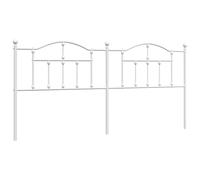 Metal Headboard for Bedroom Bed Header Bed Headboard Tall Headboard vidaXL