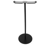 Metal Headphone Stand Sleek Iron Headset Holder Stand with Easy Installation and Multifunctional Design Desktop Organizer for Headphone Storage for Bedroom or Next to Your Tv