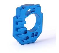 Metal Heatsink Adjustable Motor Mount Compatible with 1 18 Scale RC Car Upgrade Parts Accessories Compatible With RC Car Models Compatible with Part Number Grom(Blue)