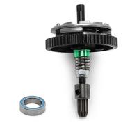 Metal Heavy Duty Anti-Slip Assembly RC Upgraded Parts for TRAXXAS Slash/Rustler/Stampede 4x4 RC Car (Green)
