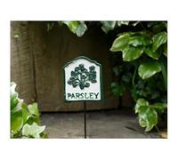 Metal Herb Markers Plants Labels Garden Sign Outdoor Herbs Tags Heavy Duty (Parsley)