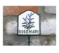 Metal Herb Markers Plants Labels Garden Sign Outdoor Herbs Tags Heavy Duty (Rosemary)