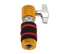 Metal Hi Hat Cymbal Clutch, Anti, Wear Resistant, Easy to Install, Great Drum Player, Exquisite Craftsmanship, Sturdy, with Great Convenience for Jazz Drum Clutch, Drop (Yellow)