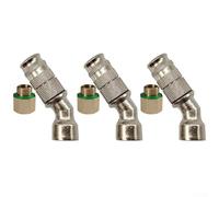 Metal High Pressure Adjustable Misting Nozzle Tips Spray Jet Heads with Adapters for Backpack Sprayer Replacement Parts Garden Pump Agriculture Orchard Use