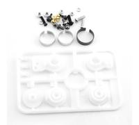 Metal High Torque Servo Saver Servo Arm 51000 50473 for Tamiya XV01 XV02 TT02 TYPE-S TD2 M05 TB-03 1/10 RC Car Upgrade Parts(WHITE)