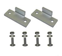 Metal Hinge Kit to Repair Dust Cover Tabs on For Technics SL D2 SL Q2 SL 3200 Turntables Includes Brackets and Fasteners