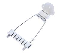 Metal Hollow Guitar Tailpiece Bridge 6 String Guitar Aerial Swing Tailpiece Bridge Replacement Electric Guitar Accessories