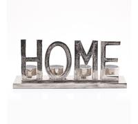 Metal 'Home' Tea Light Holder 31cm
