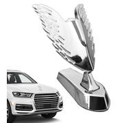 Metal Hood Ornament Wings - Angel Wings Ornaments | Front Vehicle Hood Ornament | Stylish 3D Car Emblem Badge Easy on Trucks, Saloons, Minivans and All Vehicle Types for Customised