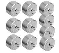 Metal Hook Weights J11029 50g 10 Pcs Silver for Mechanics