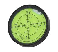 Metal Horizontal Bubble Level 60 x 10 mm, High- 1°-3° Accuracy, Stainless Steel Body with Green/White Liquid, for Workshop to(C)