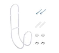 Metal Hose Holder - Heavy Duty Storage Holder, Garden Organizer | Extension Cord Hose Holder Tool for Outdoor Patio, Fence Garage, Home, U