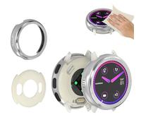 Metal Housing for Garmin Venu 3S 41 mm - Front and Back Cover Cleaning Cloth - 360° Scratch & Drop Protection, Fingerprint Protection - Aluminium Protective Housing Suitable for Garmin Venu 3S 41 mm