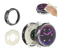 Metal Housing for Garmin Venu 3S 41 mm - Front and Back Cover Cleaning Cloth - 360° Scratch & Drop Protection, Fingerprint Protection - Aluminium Protective Housing Suitable for Garmin Venu 3S 41 mm