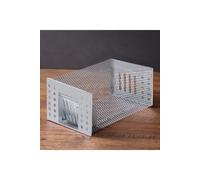 Metal Humane Continuous Mouse Trap Cage Living and Home Silver One Size