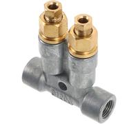 Metal Hydraulic Diverter Valve for Two-line Distribution | Consistent, Balanced Flow, for Maintenance Technicians on Industrial Motors and Equipment Random Style
