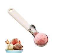 Metal Ice Cream Scoop - Rustproof Ergonomic Spoon Spades with Trigger | Ice Cream Scooper Scoops | for Melons Watermelon Fruit Sundae Cookie Dessert Baking Kitchen Home Commercial Serving Picnic