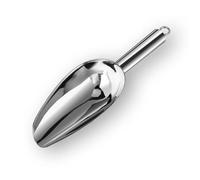Metal Ice Scoop for Freezer,6 oz Stainless Steel Scooper for Ice Machine,Ice Bucket,Bar,Kitchen,Parties,Multipurpose Food Scoops for Ice Cubes,Popcorn,Flour,Candy,Pet Food (6 oz)