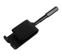 Metal ice stake drill adapter for ice fishing tent anchors, compatible with electric drills to simplify and speed up the process of securing anchors on ice (B)