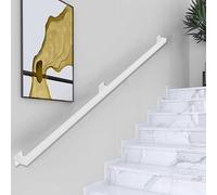Metal il for Stairs - Modern Safety Railing Kit - Wall-Mounted Stair Railing for 1m 2m 4.5m - Ideal for Indoor Corridors & Outdoor Steps (3.9m)
