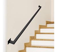 Metal il Support Bar Wall Decorative Rail for Indoor/Outdoor Stairs Porch Terrace Balustrade Safety Grip Handle - Durable and Stylish Solution