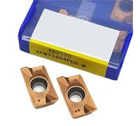 Metal indexable turning blade 10pcs APMT1604PDR-M YB9320 CNC Carbide Turning Tool