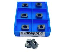 Metal indexable turning blade 10PCS BLMP0603R-M Carbide Milling CNC Lathe Parts Cutter(BLMP0603R M LP8520)