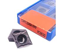 Metal indexable turning blade 10PCS CCMT060204 CCMT09T304 CCMT09T308 CCMT120404 CCMT120408 Internal Turning Tool Carbide For Stainless Steel(CCMT120404HMP PC9030)