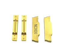 Metal indexable turning blade 10PCS MGMN400 M NC3030 4mm Carbide Turning Milling Cutter CNC Cutting Tool Notch Cutting