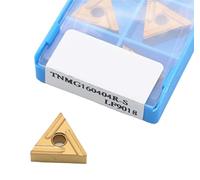 Metal indexable turning blade 10PCS TNMG160404R-S LF9018 CNC Lathe Cutter Cutting Carbide Tool Parts For Steel Parts
