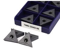 Metal indexable turning blade 10pcs TNMG220404 NN LT10 Cylindrical Turning Tool Carbide Blade Lathe CNC Milling Cutter