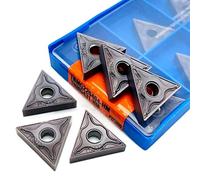 Metal indexable turning blade 10PCS TNMG220404 TNMG220408 NC3020 PC9030 Carbide Metal Turning Tool Cutting Tools Turning Tool(TNMG220404-HM PC9030)