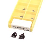 Metal indexable turning blade 10pcs TPGH090204L F LF6018 Carbide Tool Turning Tool