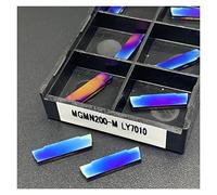 Metal indexable turning blade 2PCS MGMN200-G MGMN300-M MGMN400-M LY7010 Turning Tools Carbide Inserts Lathe CNC Cutter Parting And Grooving Part(MGMN400-G LY7010)