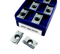 Metal indexable turning blade APKT1604 APMT1604 PDTR LT30 Turning Inserts Cylindrical Mills CNC Lathe Parts Tools(APKT1604 PDTR LT30)