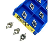 Metal indexable turning blade DCGT070208 AK H01 Carbide Wood Turning Tools Turning Insert Cutting Tool Carbide Insert For Aluminum Turning Tool(DCGT070208 AK H01)
