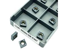 Metal indexable turning blade Internal Turning Tool CCMT060204 SM IC907 Carbide Insert Lathe Parts Tool