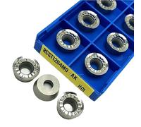 Metal indexable turning blade RCGT1204MO AK H01 Indexable Milling Turning Tool CNC Copper And Aluminum Processing Aluminum Grooving Insert Cutting Tool