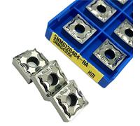 Metal indexable turning blade SNMG120408 HA H01 External Turning Tool Aluminum Carbide Insert Cutting Tool CNC Metal Lathe Tool Turning Insert(SNMG120404 HA H01)