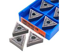 Metal indexable turning blade TNMG160404 HA PC9030 Triangle Indexable Carbide Inserts Metal Turning Tools Lathe Tools Turning Tools