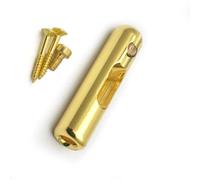 Metal Individual Guitar Tube Bridge With Black/Golden/Silver Coating For Musicians Seeking Sound 41.5x8.5mm